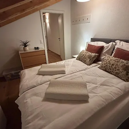 Swiss Horizon - Penthouse Mit Aussicht & Liftnaehe Auf 2 Etagen Apartament Flums