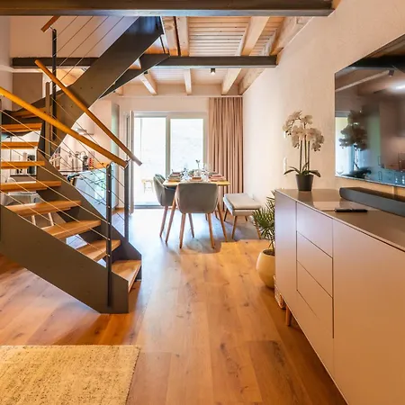 Swiss Horizon - Penthouse Mit Aussicht & Liftnaehe Auf 2 Etagen * Flumserberg