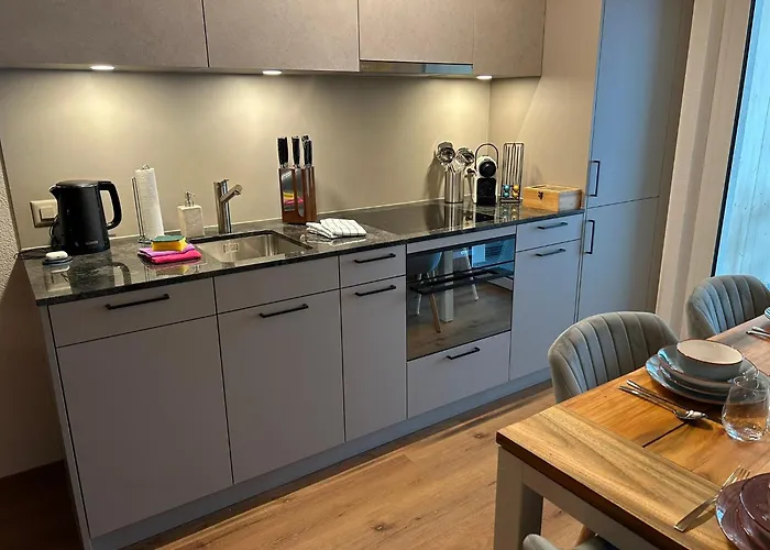 Swiss Horizon - Penthouse Mit Aussicht & Liftnaehe Auf 2 Etagen Flums